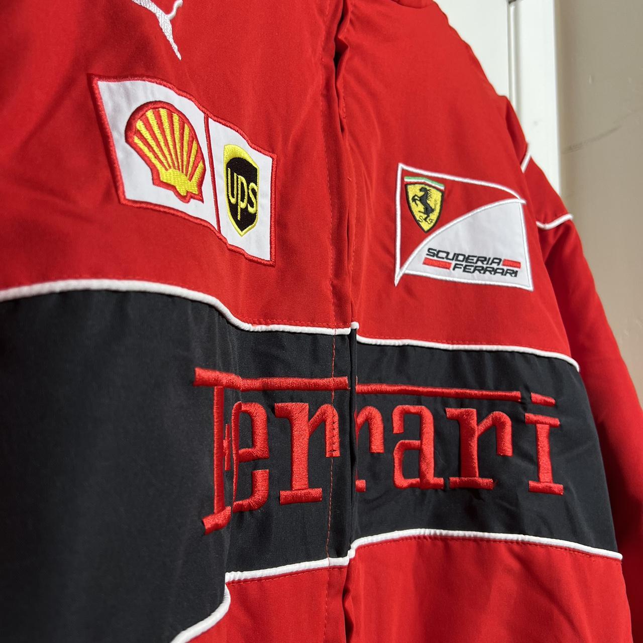 Ferrari F1 Vintage Style Jacket Size: Men’s XL... - Depop