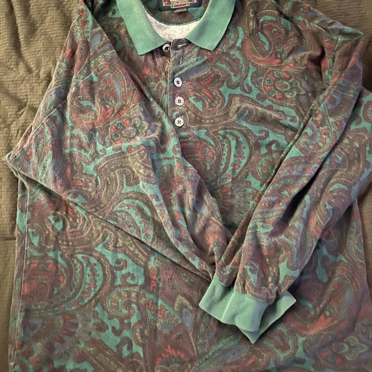 Chaps X Ralph Lauren Collab long sleeve Used,... Depop