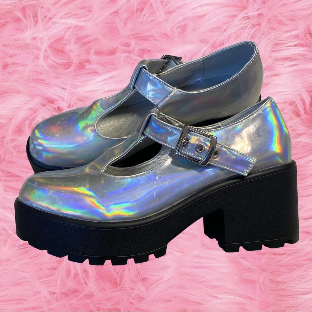 holographic mary janes