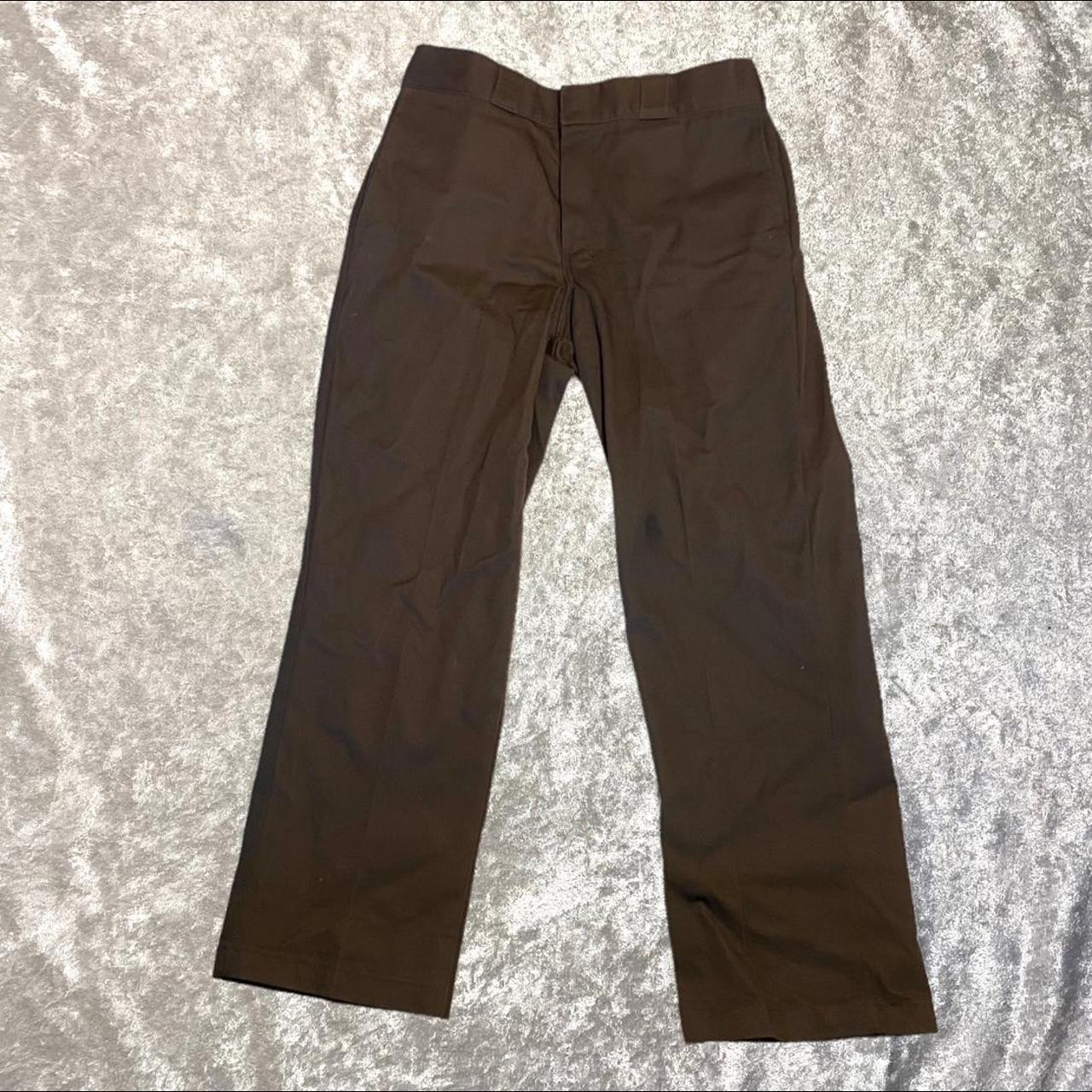 Dickies Women's Brown Trousers | Depop