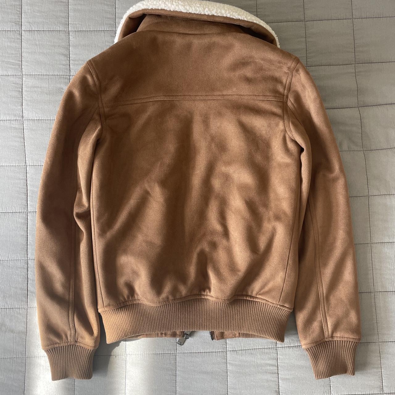 Mens Jacket River Island Fleece Jacket River Island Mens Suede