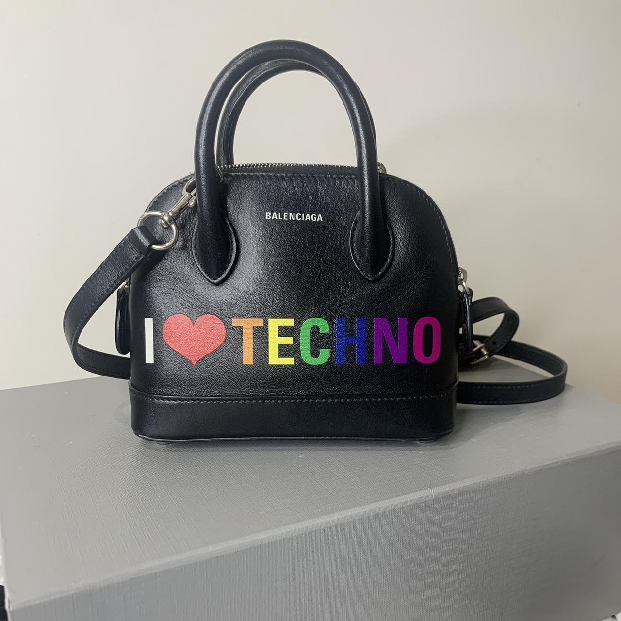 I scheduled love techno balenciaga bag