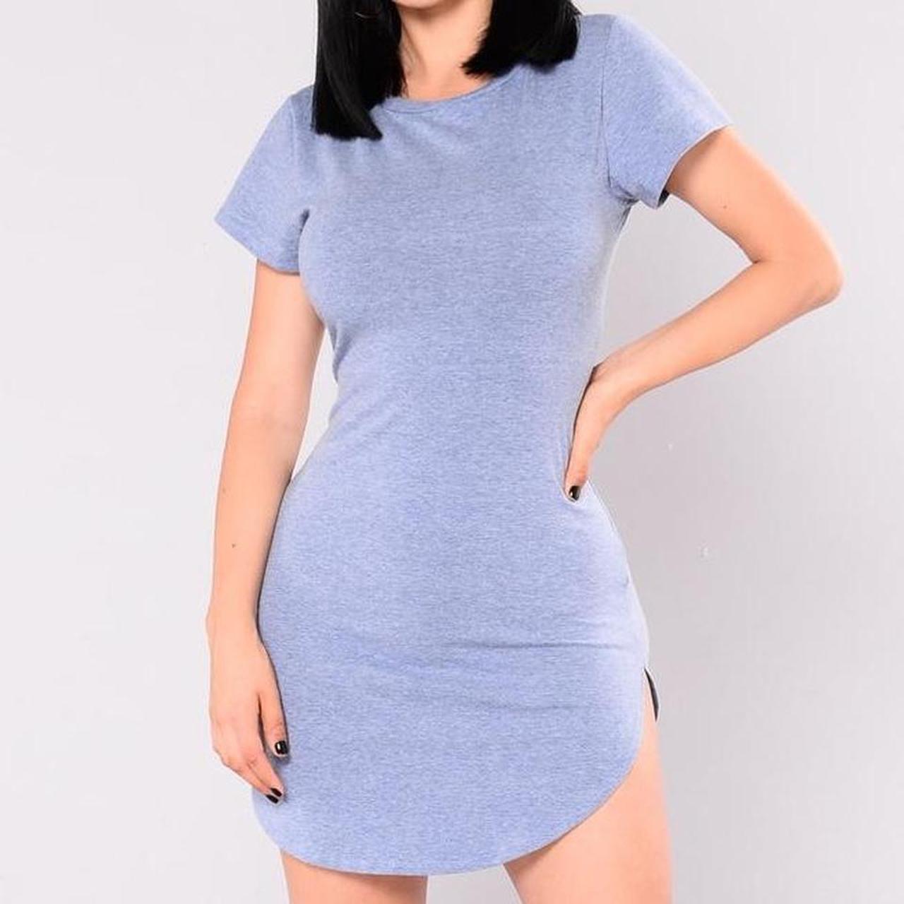 Fashion nova tee shirt dress best sale