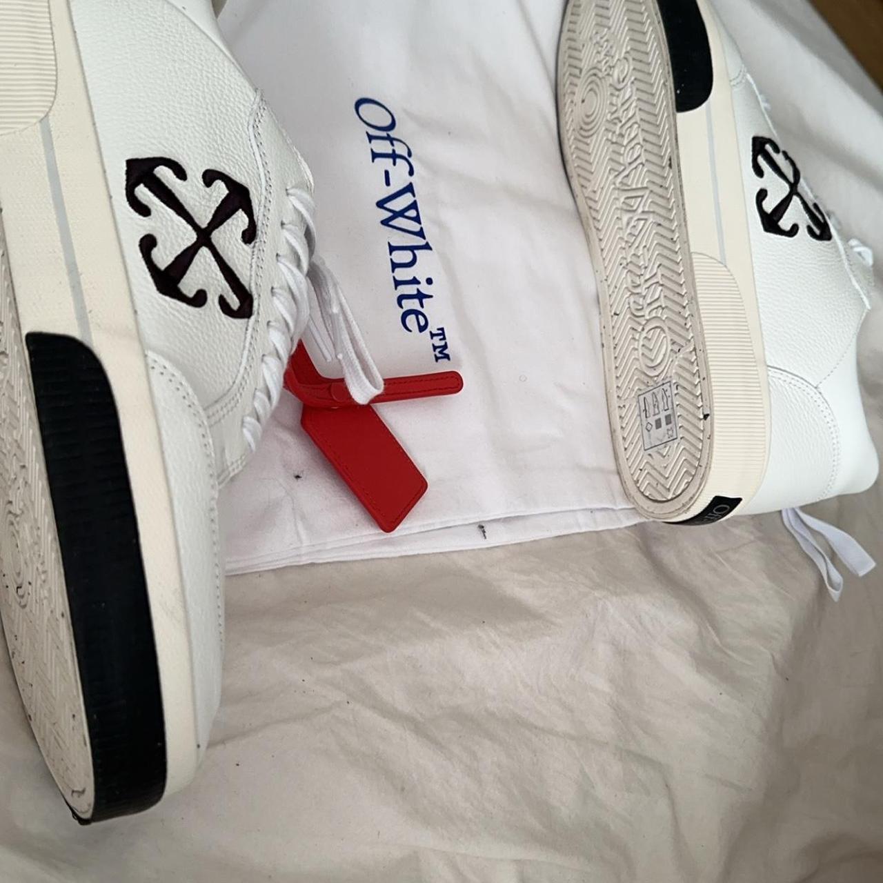 New with box offwhite canvas in white colour Size 43 Depop