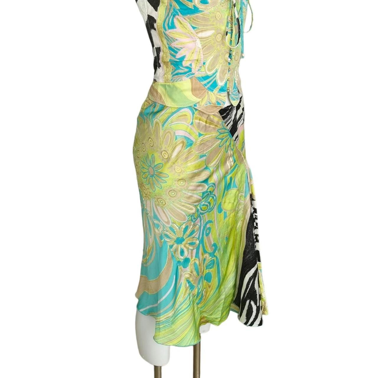ROBERTO CAVALLI SPRING 2004 FLOWY LIGHTWEIGHT SILK | Depop