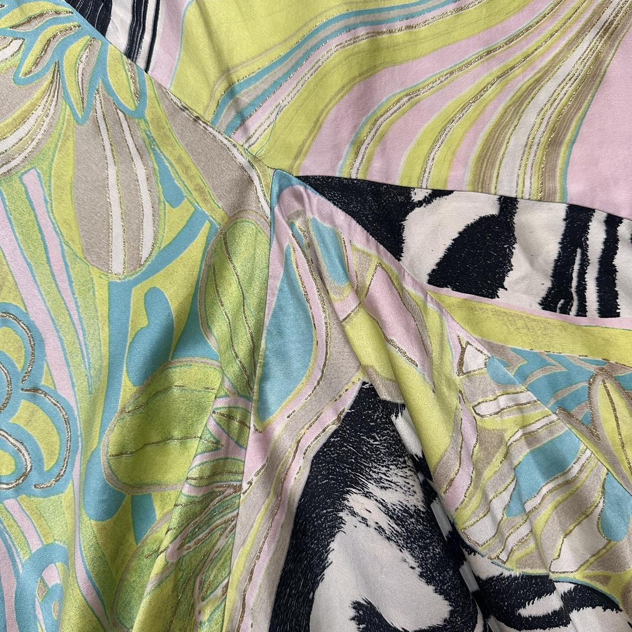 ROBERTO CAVALLI SPRING 2004 FLOWY LIGHTWEIGHT SILK | Depop