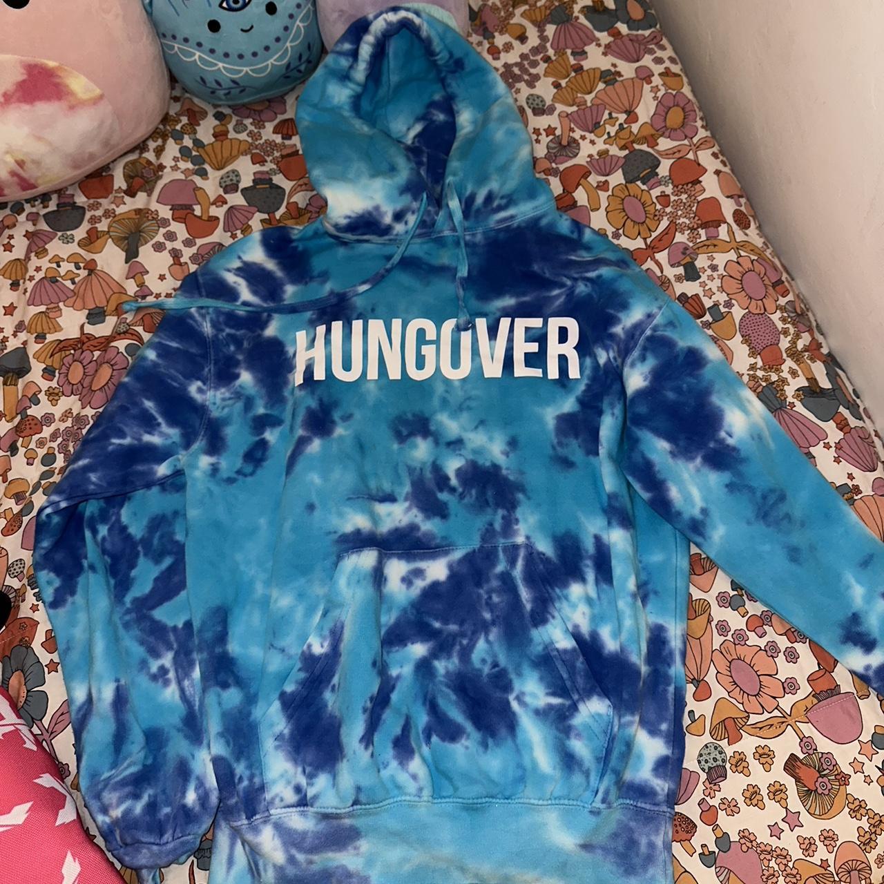 Hungover tie best sale dye hoodie