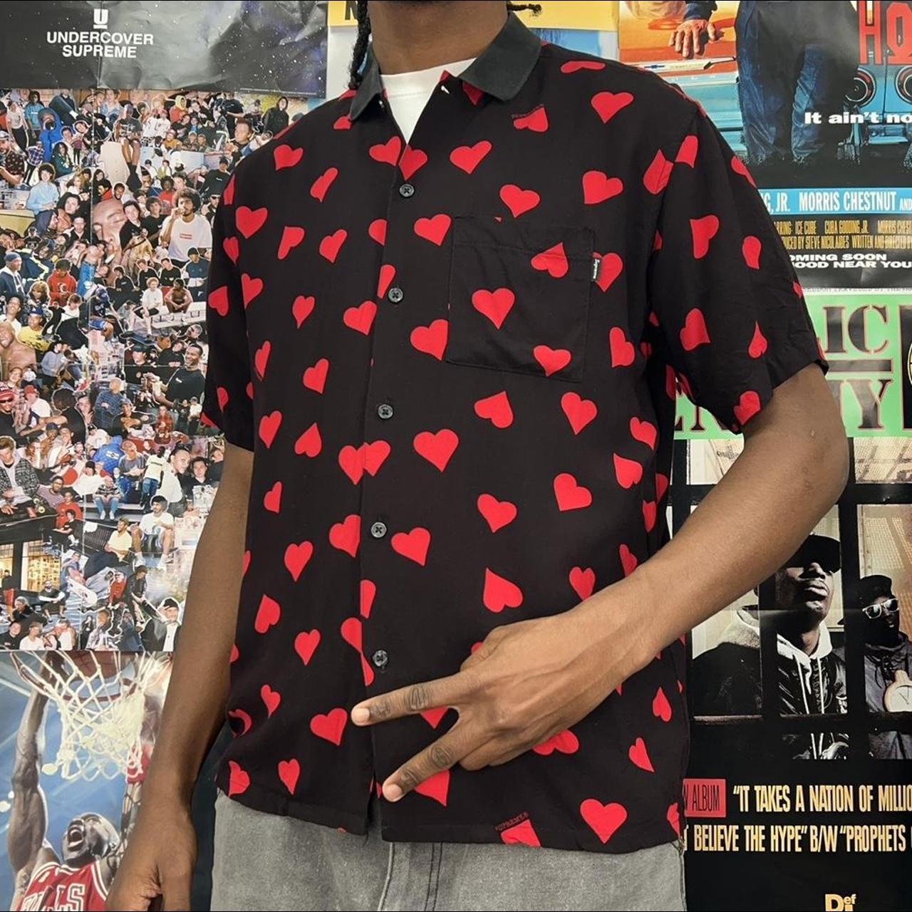 Supreme hotsell heart tee