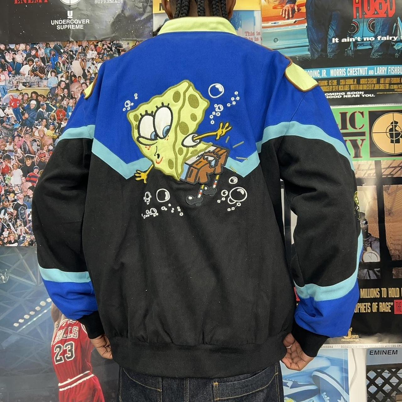 Spongebob nascar style shops jacket