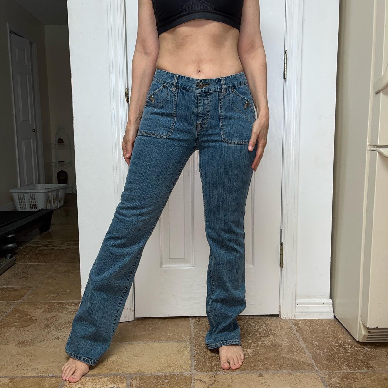 Vintage Y2K Early 2000’s Lower Waisted Relaxed... - Depop