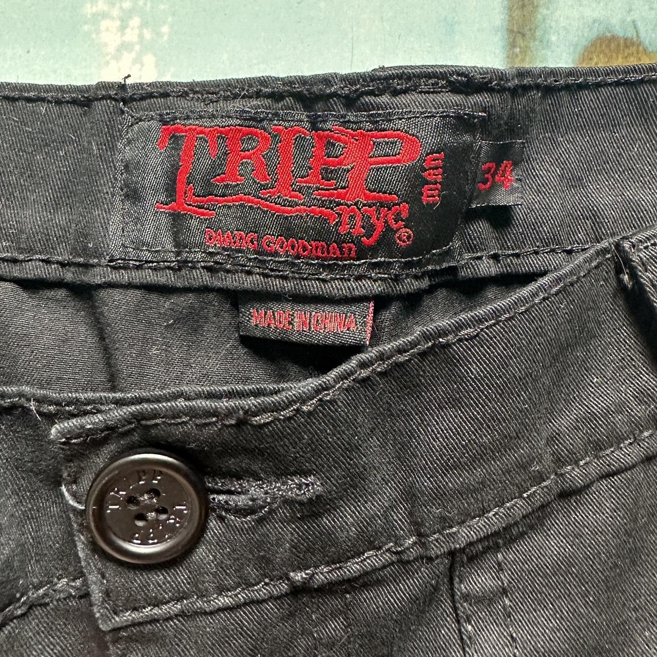 Tripp NYC Men's Black Shorts | Depop