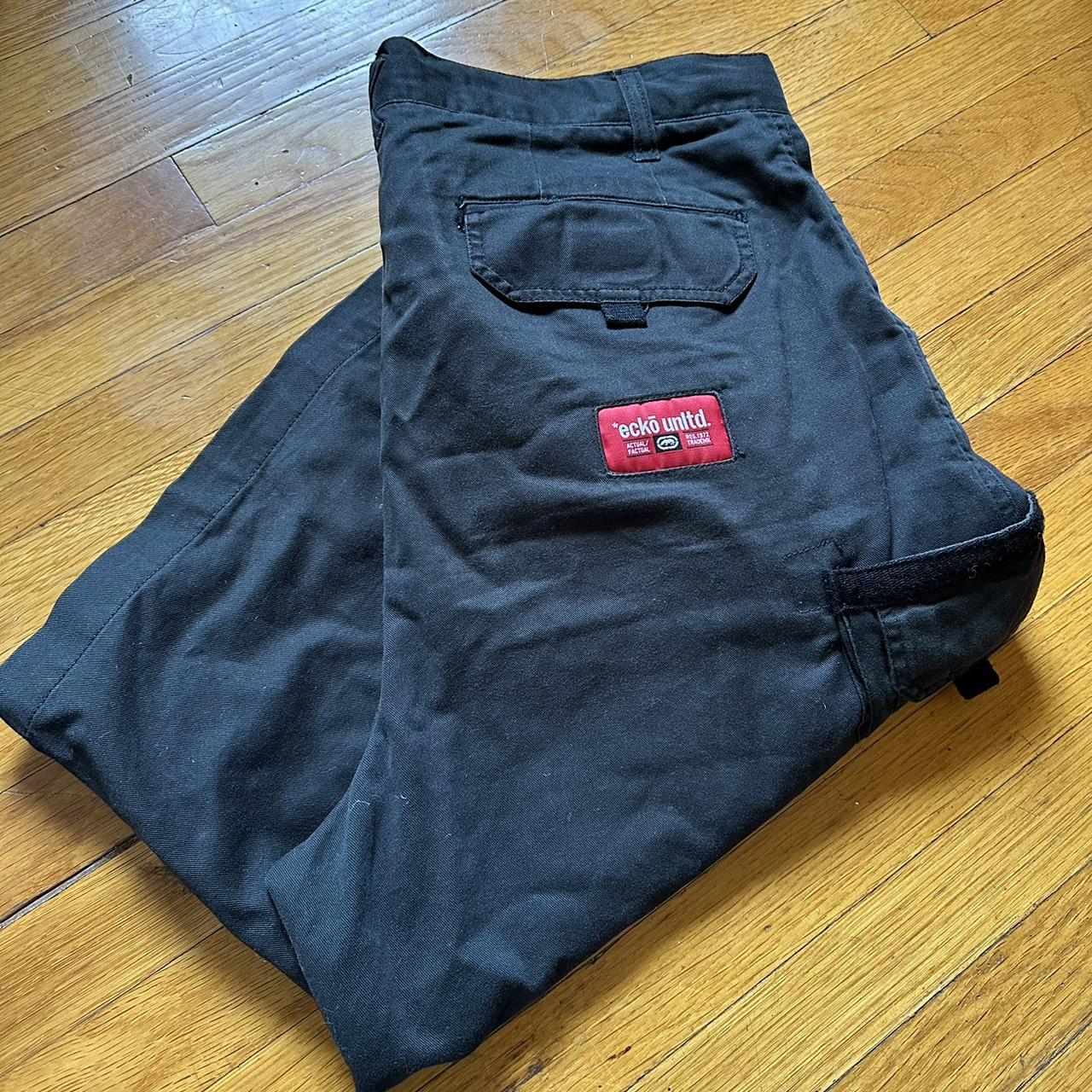 Ecko Unltd. Baggy Cargo Shorts - a couple small... - Depop