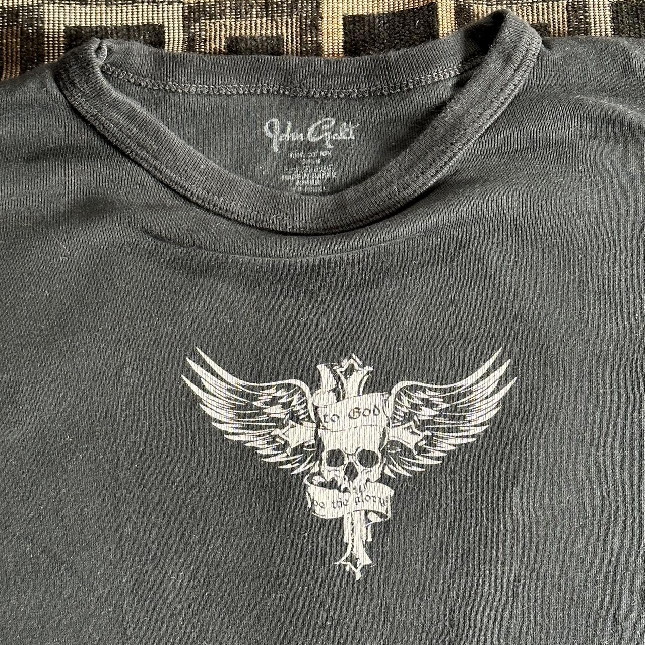 Brandy Melville Skull Tee like new condition... Depop