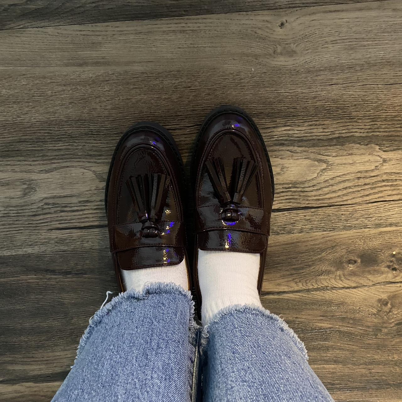 franco sarto white loafers