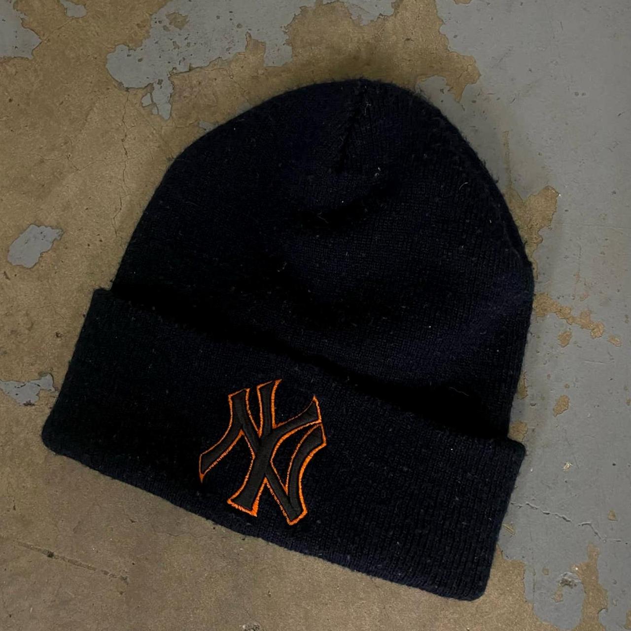 New York NY Yankees Beanie MLB baseball o/s one... - Depop