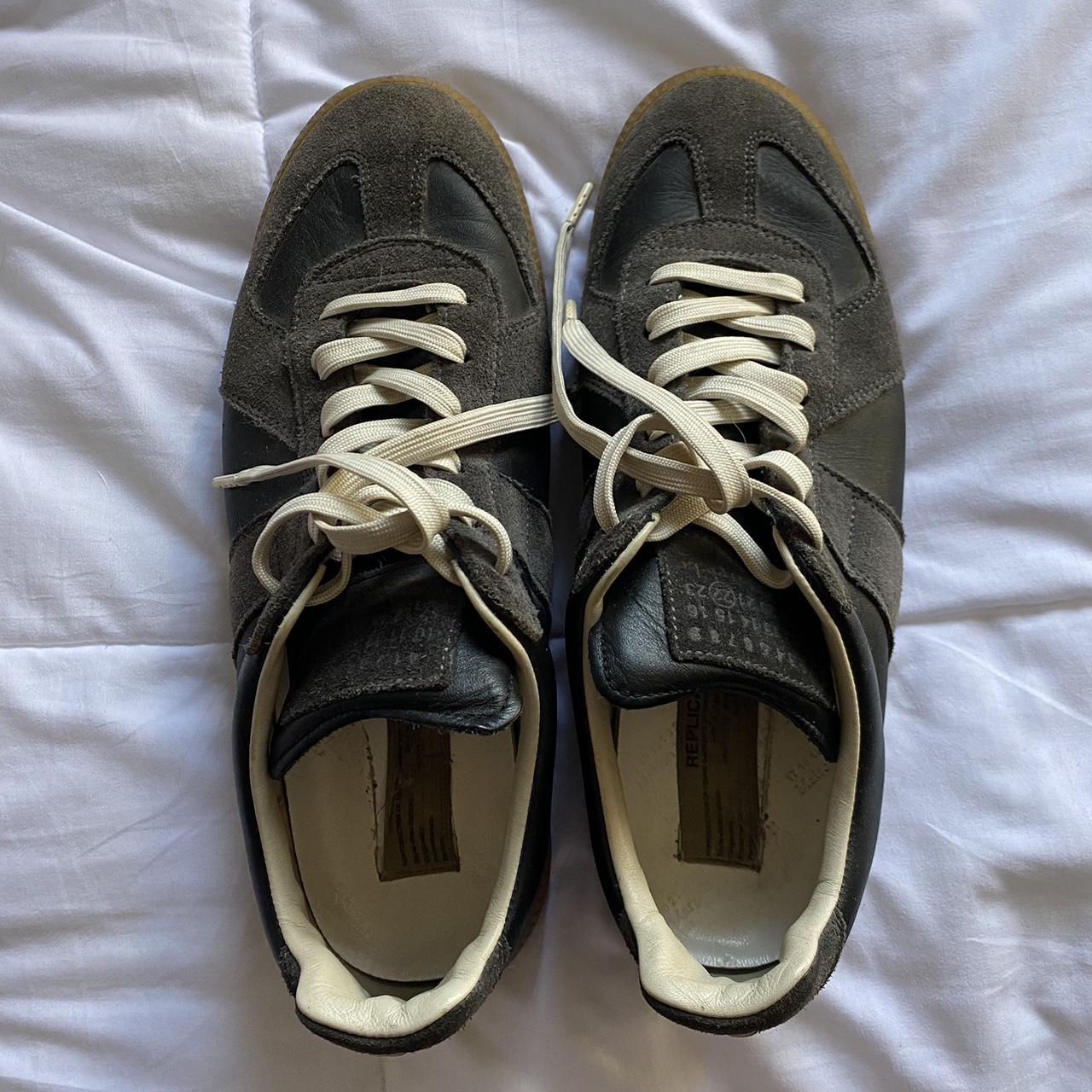 maison margiela german army trainer. minimal use, in... - Depop