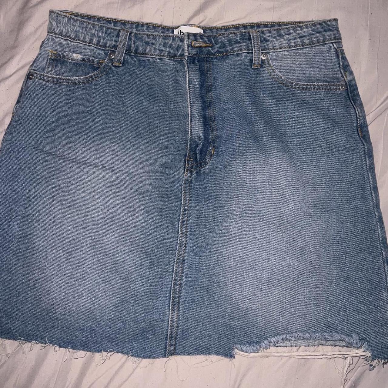 Jean skirt - Depop