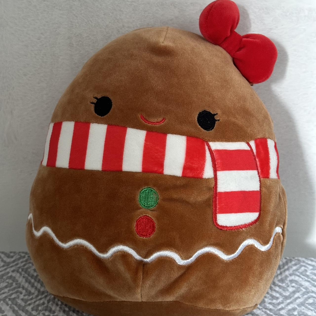 ♡Kellytoy Squishmallow 16” Gina the Gingerbread - Depop