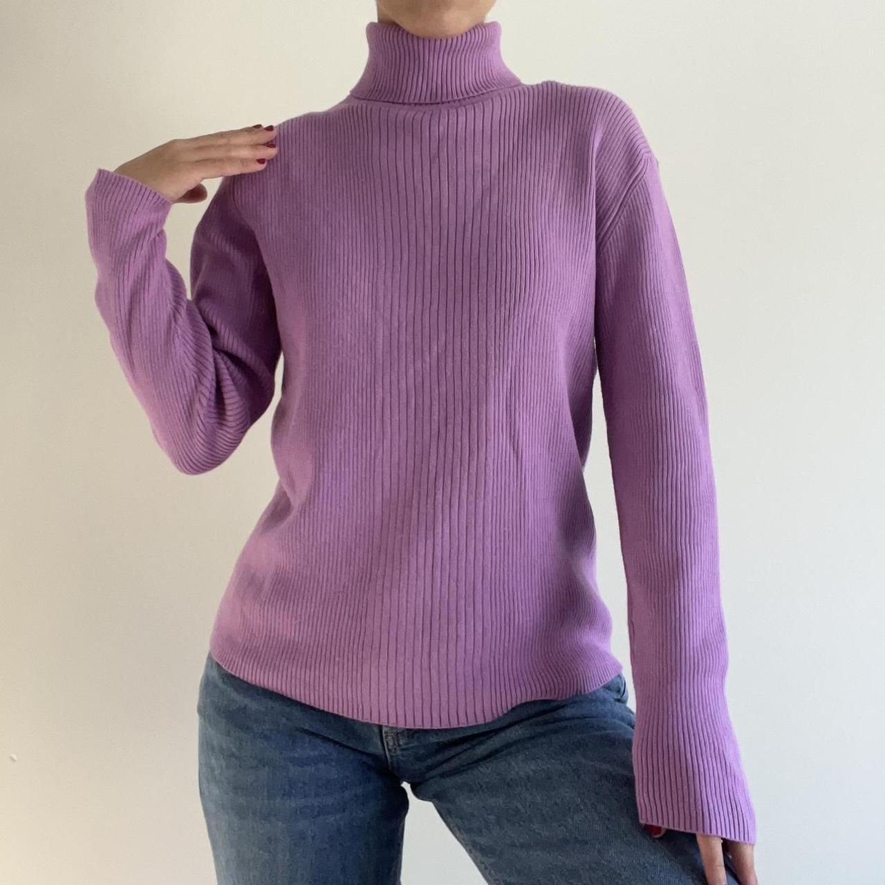 Pastel 2025 purple turtleneck