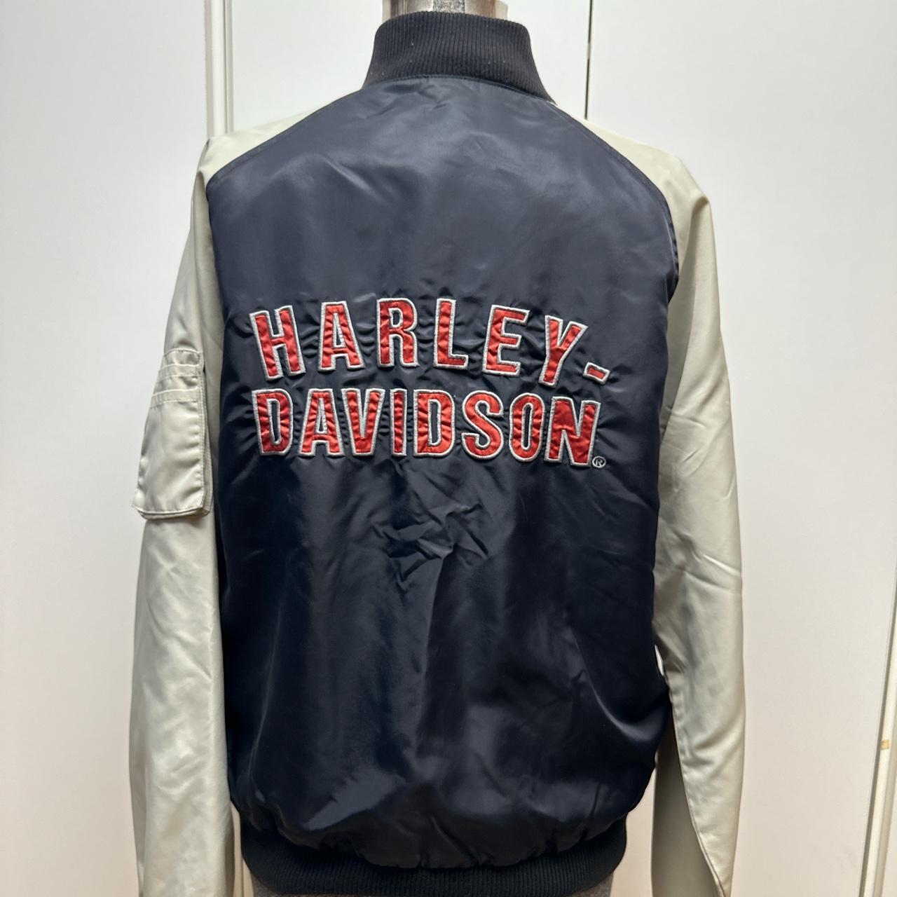 Harley Davidson' White Leather Jacket (Size M) – Loft 68 Vintage