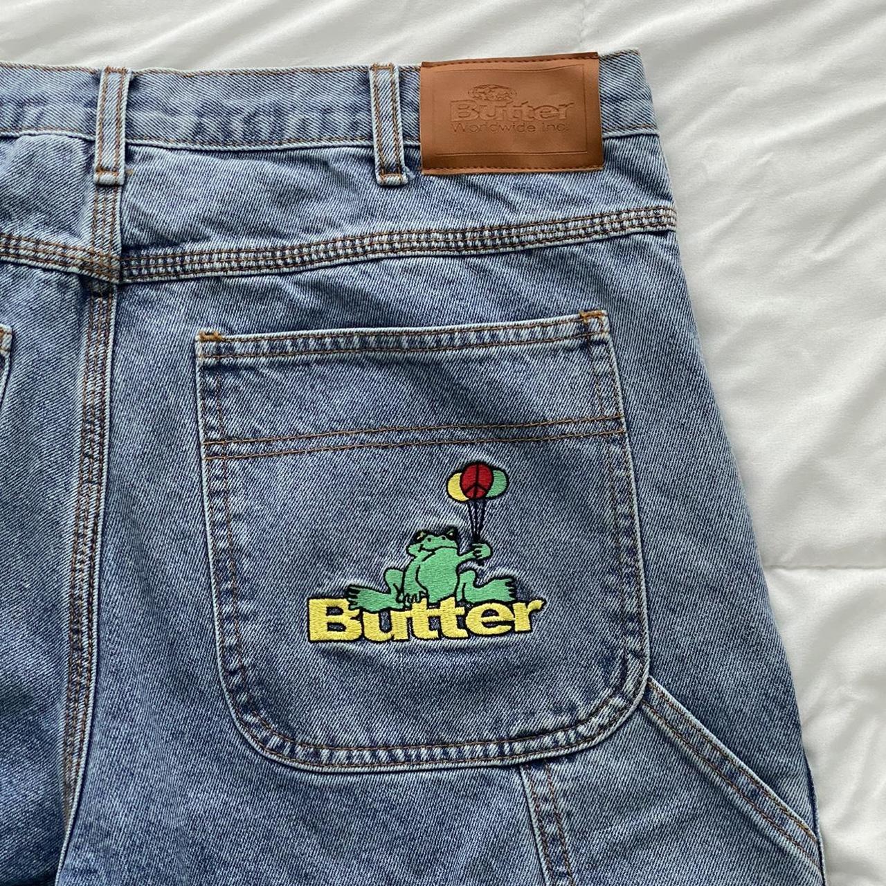 Butter Goods Frog Denim Jeans Size 32 Condition... Depop