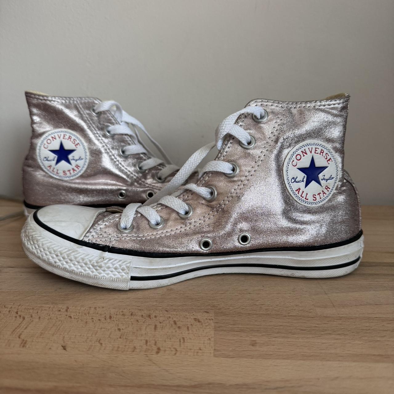 Metallic converse womens uk hotsell