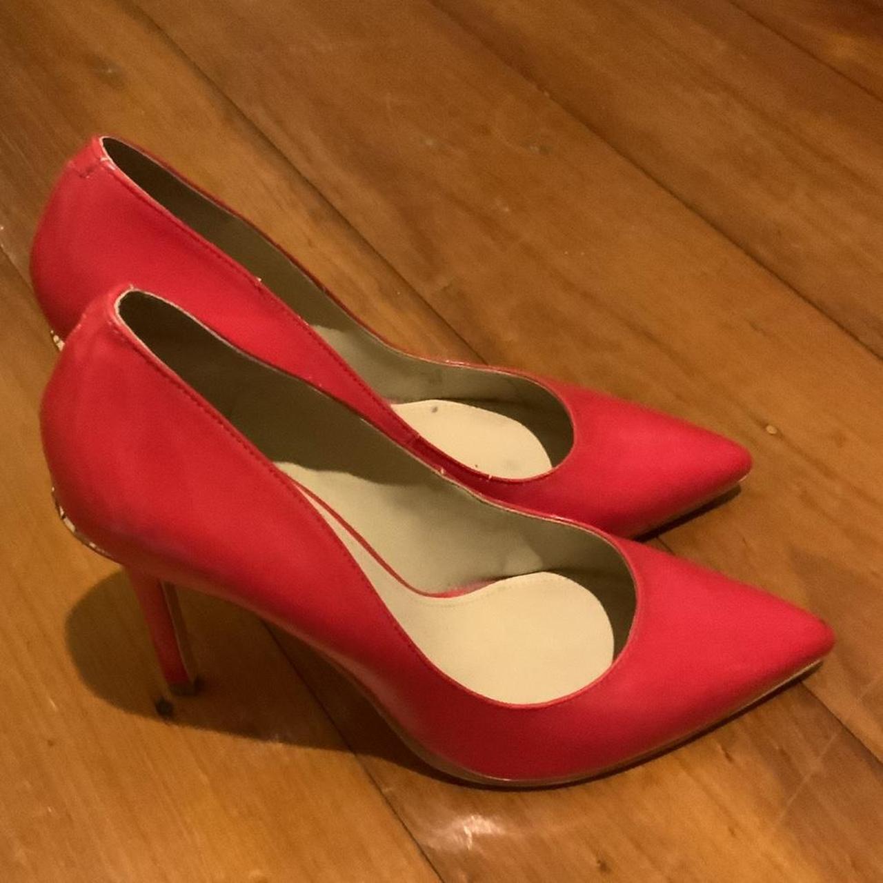 GENUINE GUESS Classic Red Stiletto High Heels. Size... - Depop