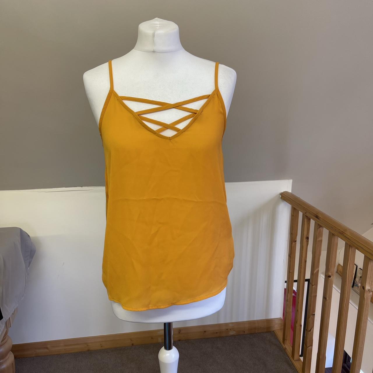 Mustard 2024 yellow cami