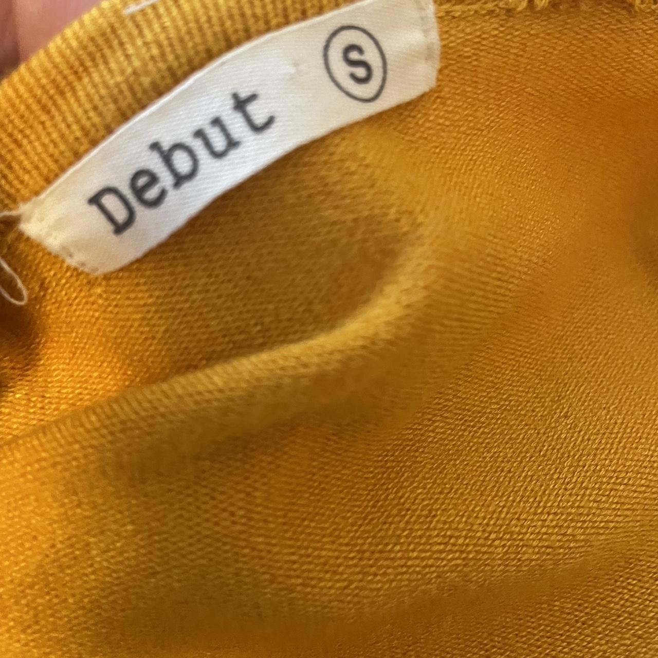DREAMERS BY DEBUT Women's Orange Cardigan (3)