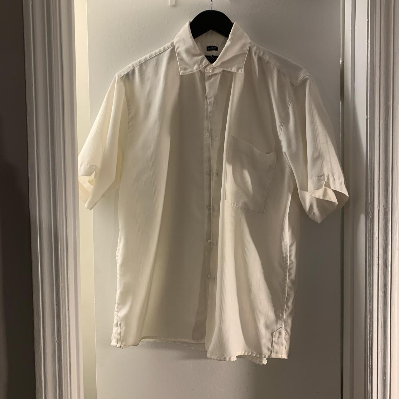 American Vintage Men's White Shirt | Depop