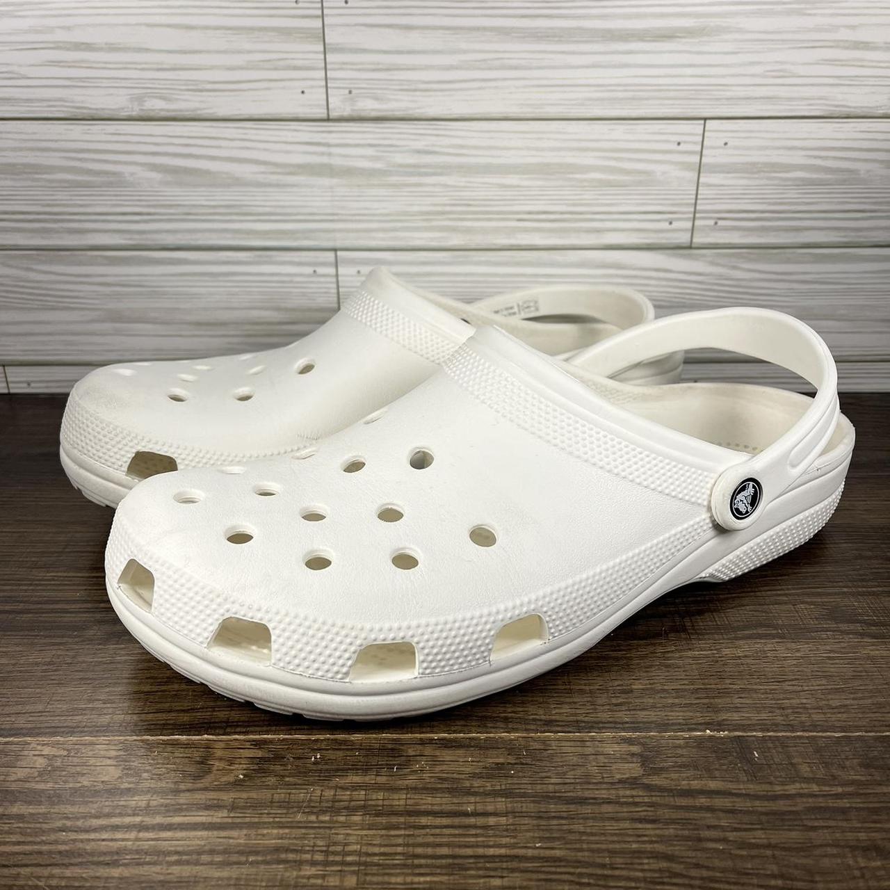 White crocs size 7 womens hot sale