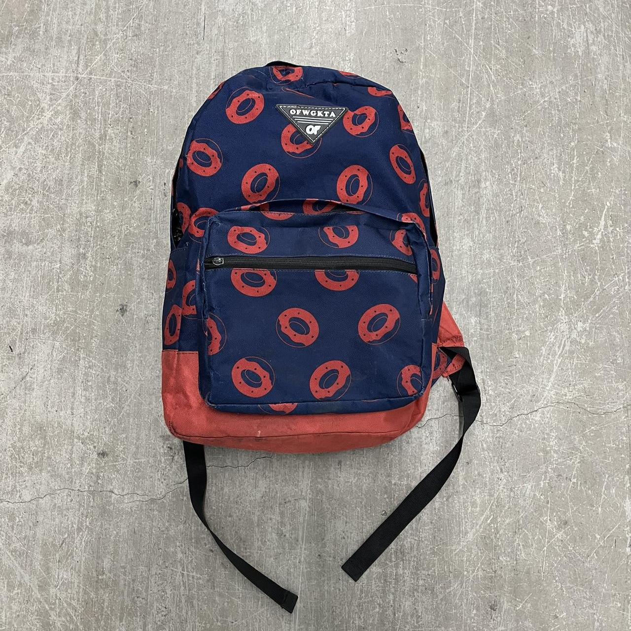 Odd Future OFWGKTA Blue Backpack Unisex One Size