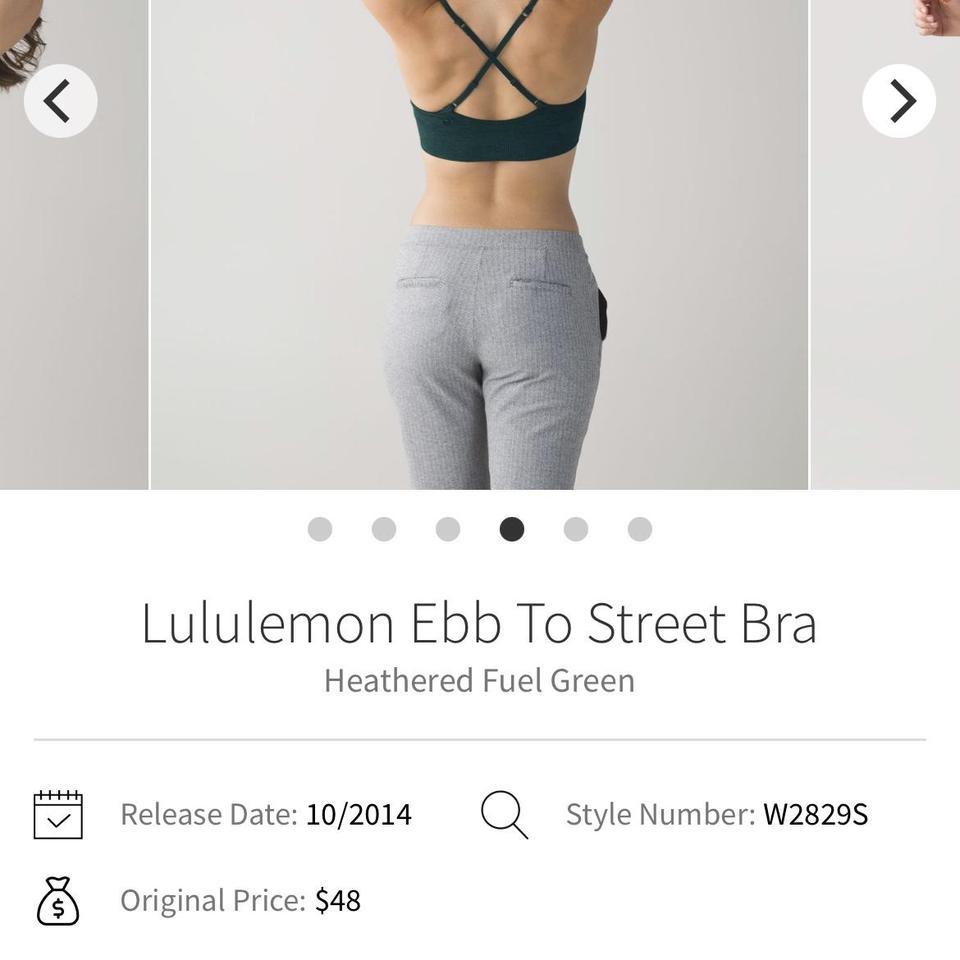 Lululemon Ebb to Street Bra Light Support C/D cup in - Depop