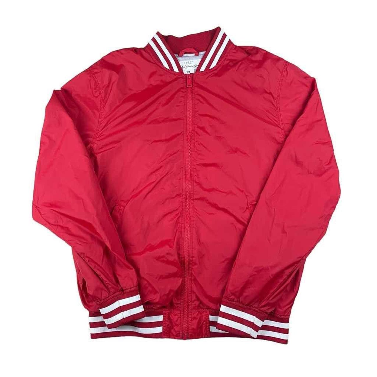 H&M Men's Red and White Jacket | Depop