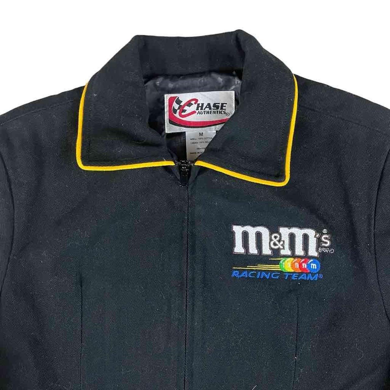 Vintage Nascar M&M Racing Jacket Size Medium... Depop