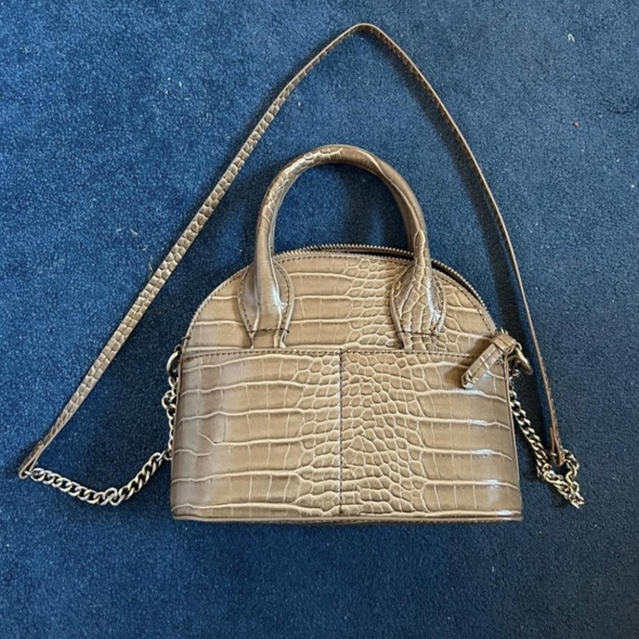 Sac zara doré hot sale