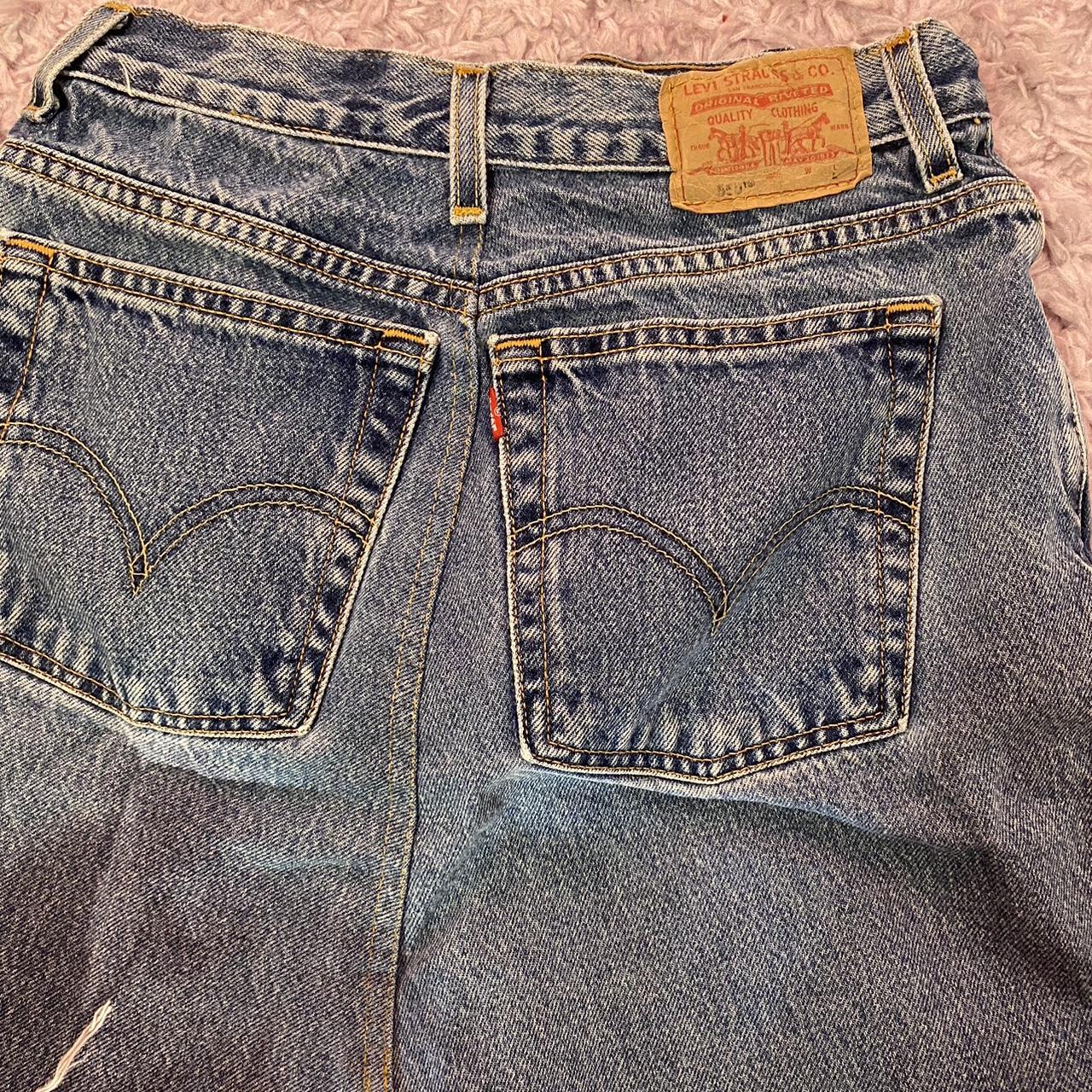 Levis 501 shop vintage skirt