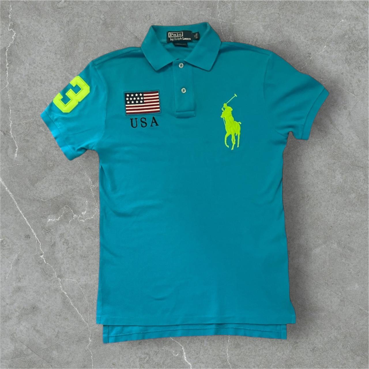 トップス Polo Ralph Lauren Chief Keef Blue France Polo Ralph Lauren Polo Shirt Paris Blue France # 5 Chief