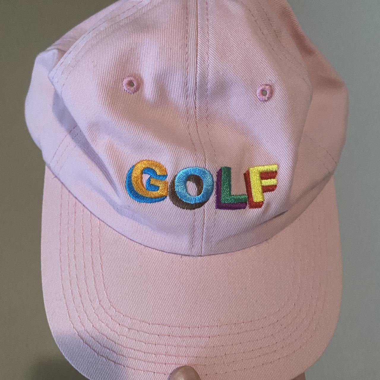 GOLF WANG Tyler the creator pink cap #GOLFWANG... - Depop