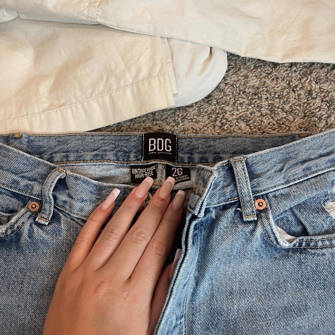 cutest urban jeans, they are sooo flattering and fit... - Depop
