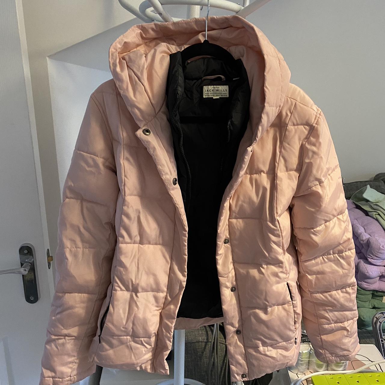 Jack wills pink top coat