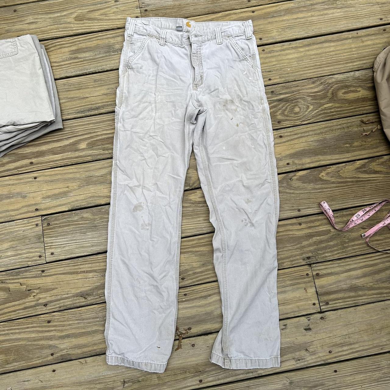 Carhartt Bleached Carpenter Pants for Men