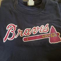 Vintage Lee Sport Atlanta Braves Polo Preowned Mens - Depop