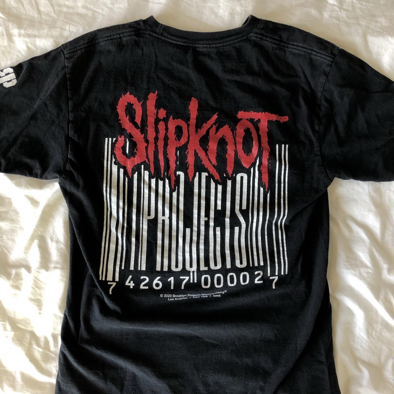 Slipknot T shirt. First pic is the back of the tee,... - Depop