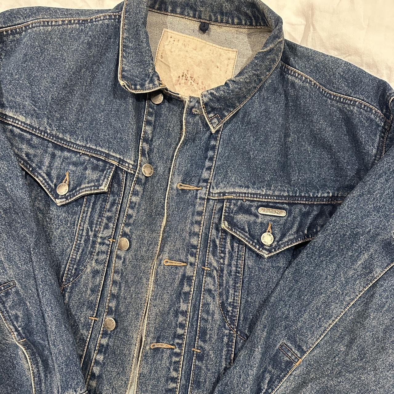 Puma denim jacket best sale