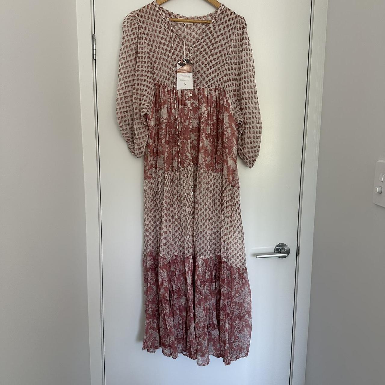 Daughters of India Nora maxi dress - primrose. Size... - Depop