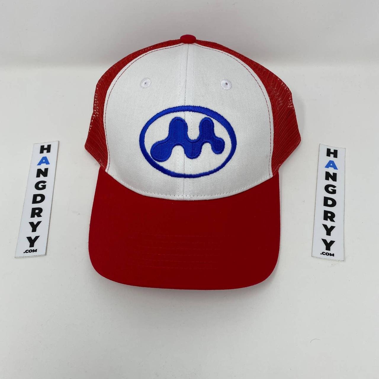 Mowalola Puff Puff Trucker Red-