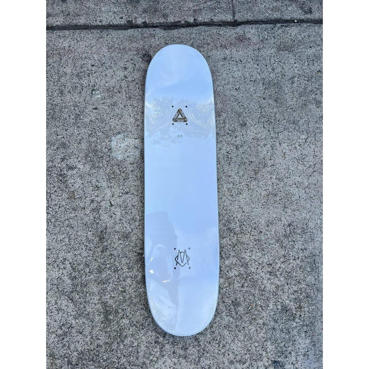 Palace Skateboards Rimowa Silver Skateboard Deck 8.5... - Depop