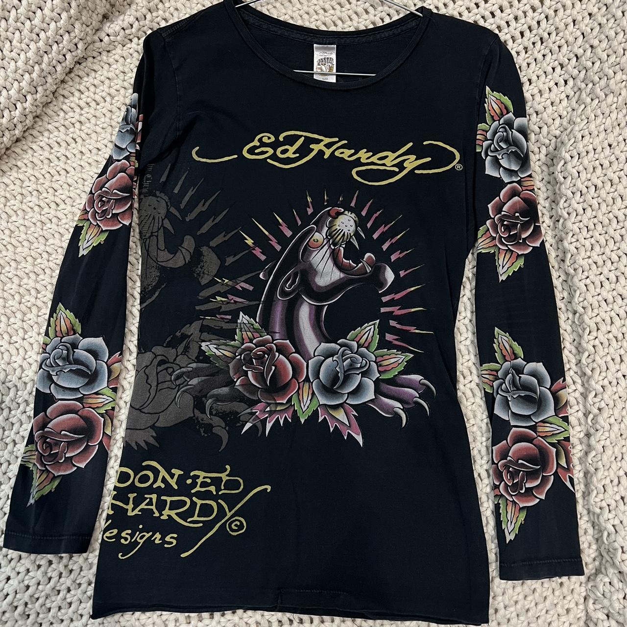 Ed Hardy Women's Multi T-shirt 