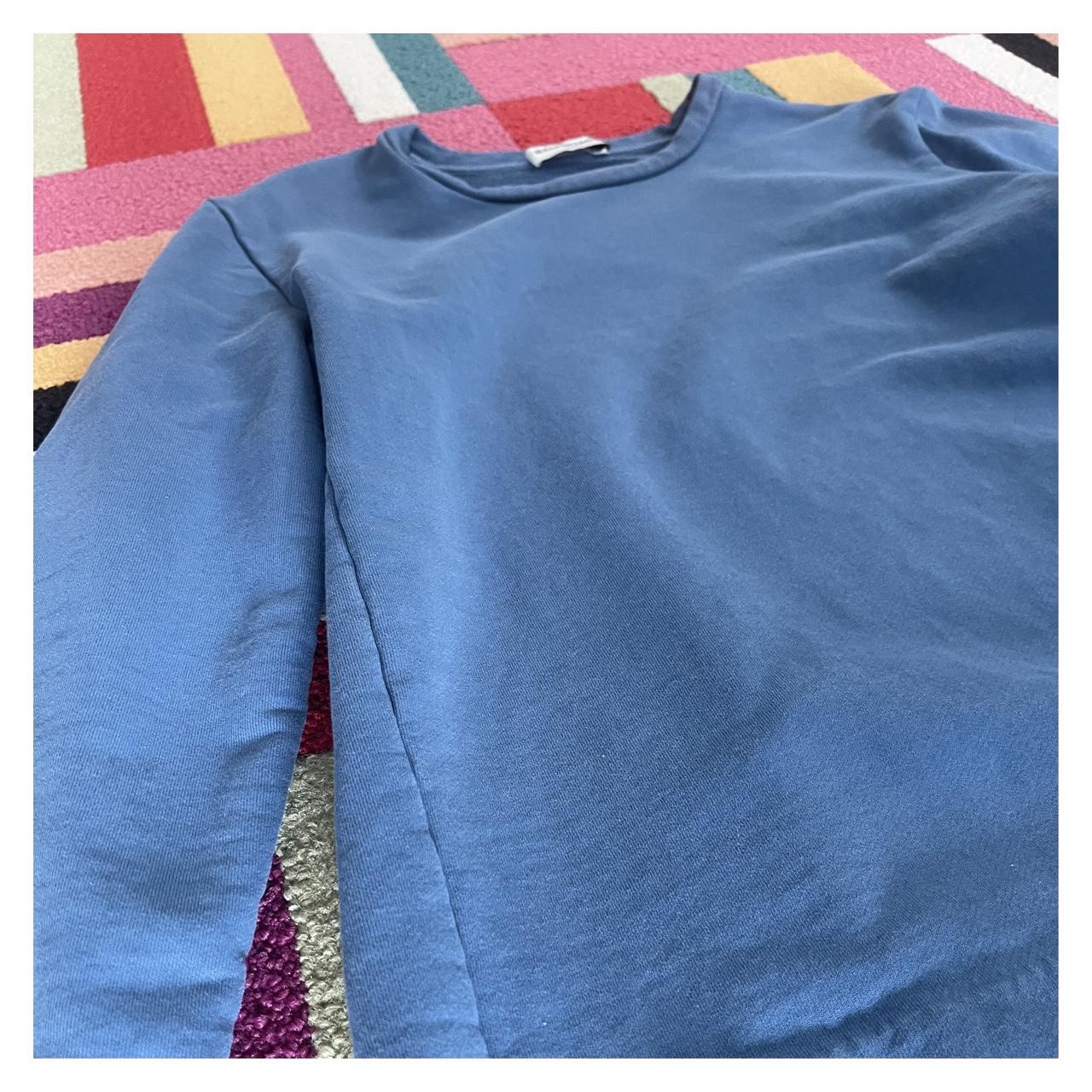 balenciaga blue jumper